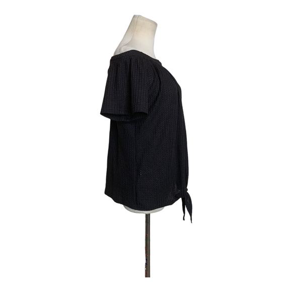 Makarthy black off shoulder top size XL - Picture 6 of 10